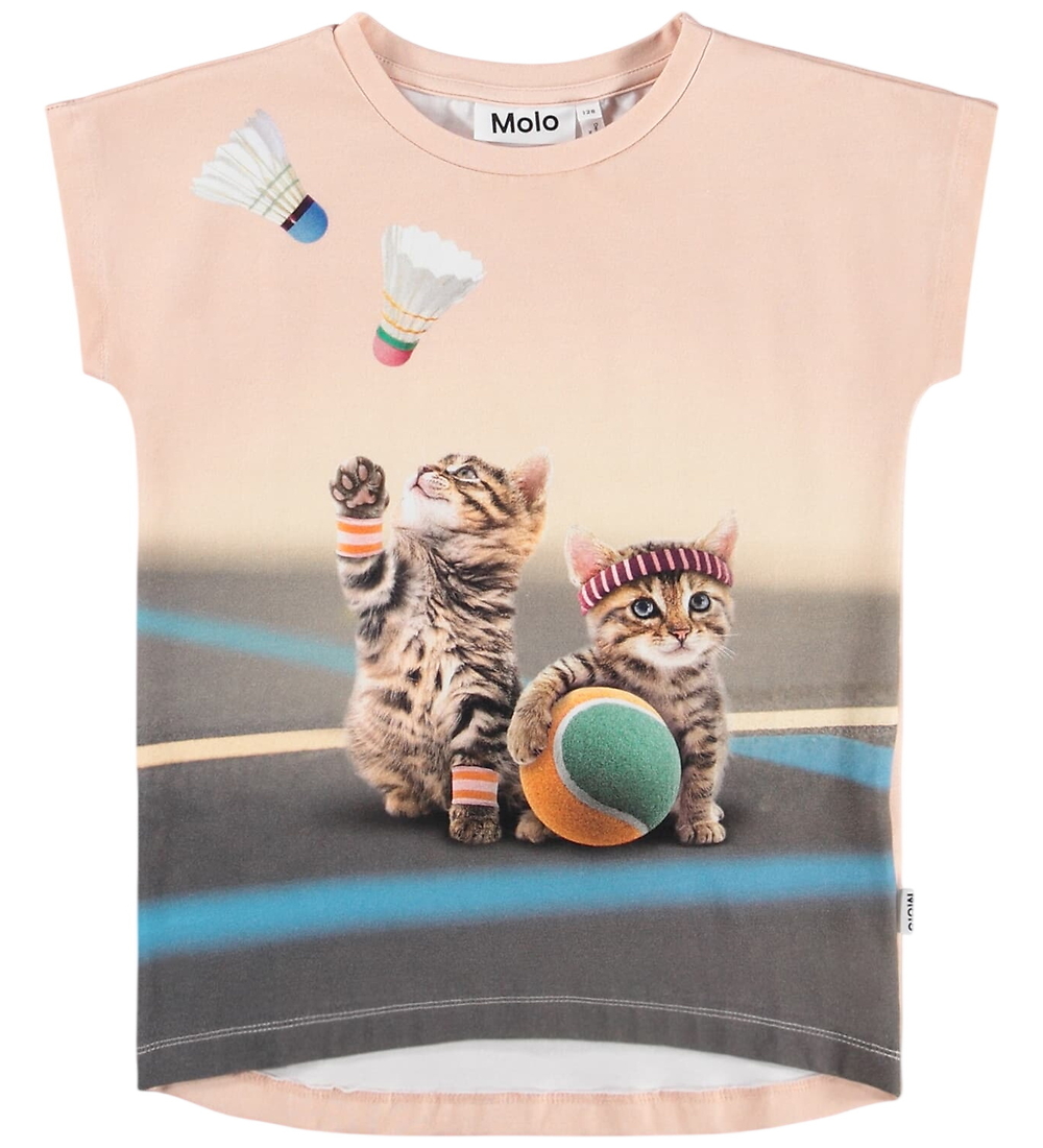 Molo T-Shirt - Ragnhilde - Catletics - Molo - 7 Jahre (122) - T-Shirts