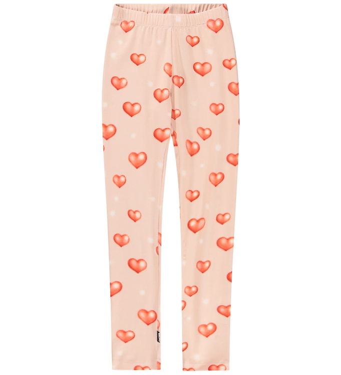 Molo Leggings - Niki - Airbrush Hearts