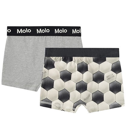 Molo Boxershorts - Justin - 2-pak - Football Moon