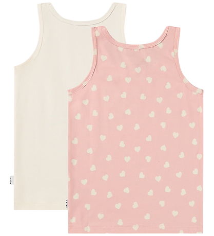 Molo Undertrøje - Jeanie - 2-pak - Rose Hearts