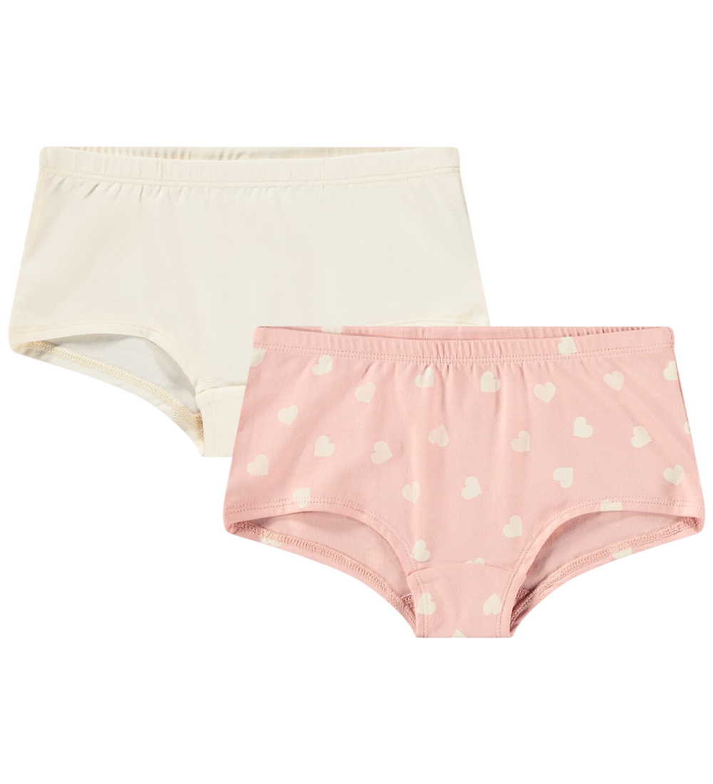 Molo Hipsters - 2er-Pack - Jemma - Rose Hearts - Molo - 7-8 Jahre (122-128) - Hipsters