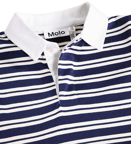 Molo Kjole - Cyanne - Warm Navy Stripe