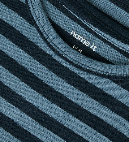 Name It Bluse - Rib - Noos - NmnBanio - Dark Sapphire/Blue Mir
