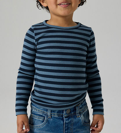 Name It Bluse - Rib - Noos - NmnBanio - Dark Sapphire/Blue Mir