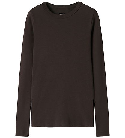 Name It Bluse - Rib - Noos - NkfNakal - Chocolate Plum