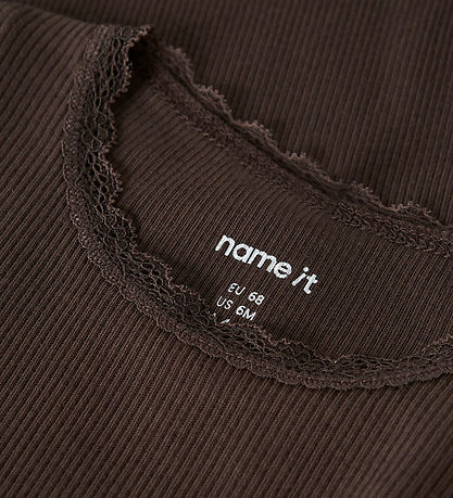 Name It Body l/æ - Rib - Noos - NbfKab - French Roast