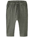 Name It Bukser - Rib - Noos - NbnKab - Dusty Olive/Melange