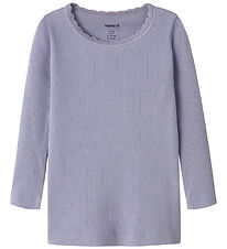 Name It Bluse - Rib - Noos - NmfKab - Heirloom Lilac