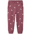 Name It Sweatpants - Noos - NmfValba - Wild Ginger/W. Parfait Pi