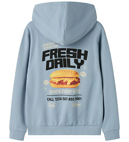 Name It SweatShirt - NkmKasper - Ashley Blue
