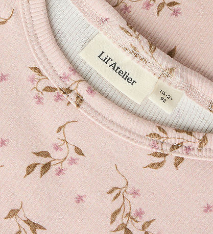 Lil Atelier Bluse - Rib - Slim - Noos - NmfGavo - Hushed Violet/