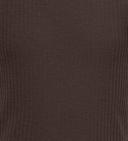 Kids Only T-shirt - Noos - Rib - KogNella - Coffee Bean