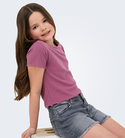 Kids Only T-shirt - Noos - KogNella - Grape Nectar