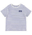 Name It T-shirt - NkmKristian - Wispy Clouds/Deep Ultramarine