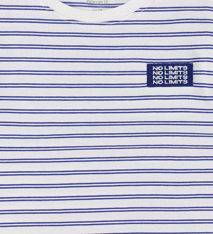 Name It T-shirt - NkmKristian - Wispy Clouds/Deep Ultramarine