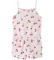 Name It Summer Romper - NmfVigga - Cradle Pink/Cherries