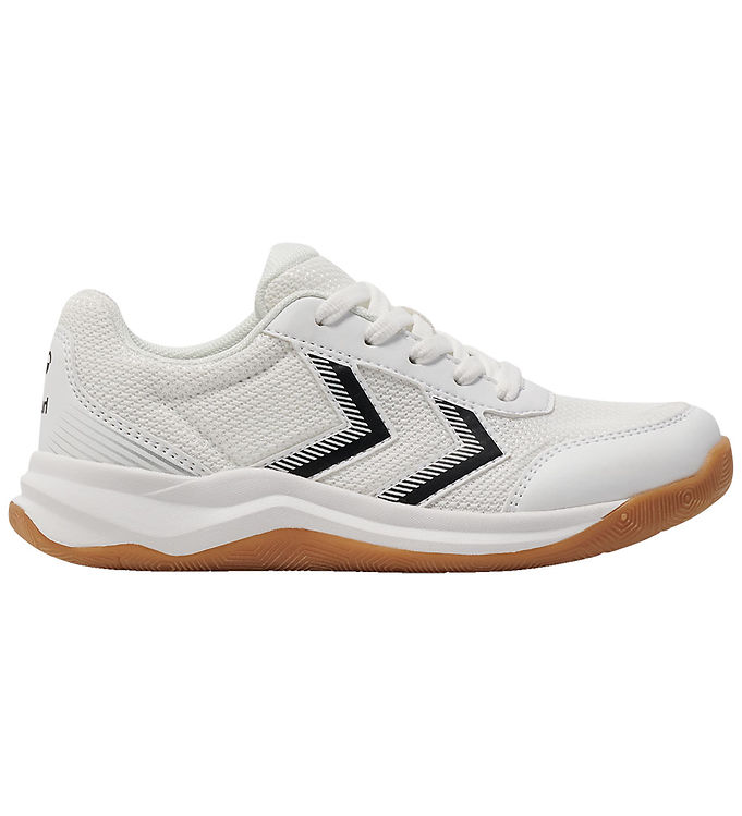 Hummel Multiplay Flex LC 2.0 JR - Børne Indendørssko - Brun/Hvid/Sort - 30