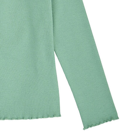 Jam Generation Bluse - Rib - Granite Green