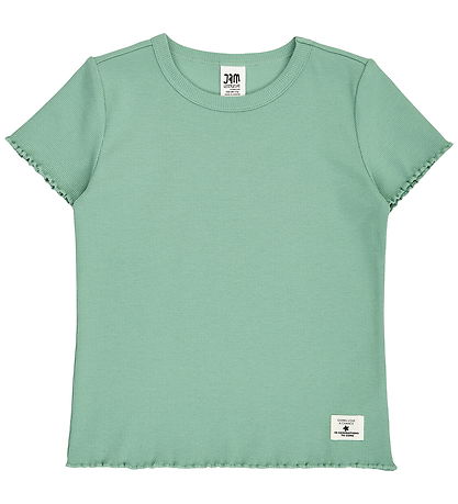 Jam Generation T-shirt - Rib - Granite Green