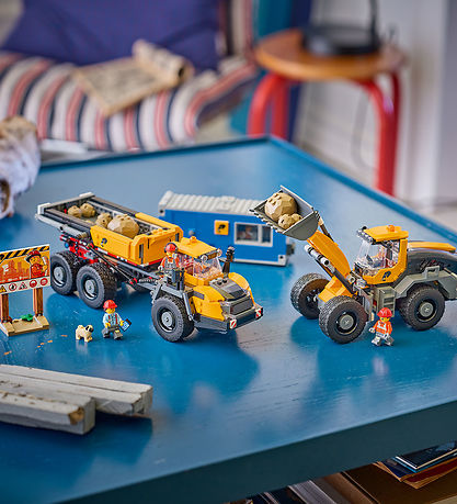 LEGO® City - Frontlæsser Og Lastbil Med Tippelad 60494 - 1132 De