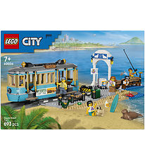 LEGO® City - Klassisk Sporvogn Med Strandstop 60506 - 693 Dele