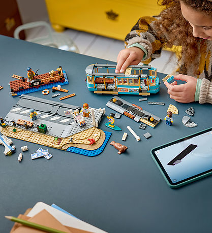 LEGO® City - Klassisk Sporvogn Med Strandstop 60506 - 693 Dele