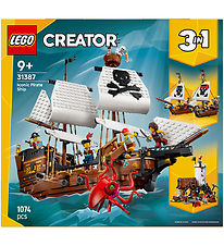LEGO® Creator - 3-i-1 Ikonisk Piratskib 31387 - 1074 Dele