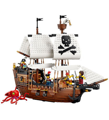LEGO® Creator - 3-i-1 Ikonisk Piratskib 31387 - 1074 Dele