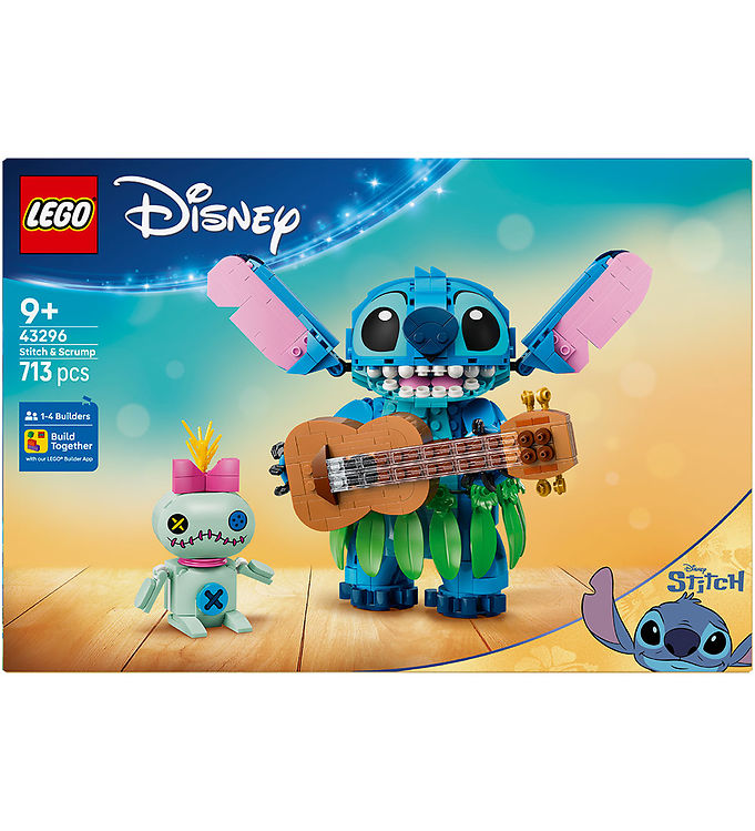 LEGO® Disney - Stitch Og scrump 43296 - 713 Dele