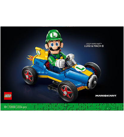 LEGO® Super Mario - Mario Kart - Luigi Og Mach 8 72050 - 2234 De