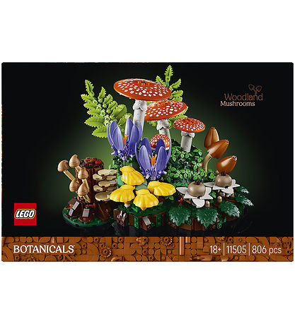 LEGO® Botanicals - Skovsvampe 11505 - 806 Dele