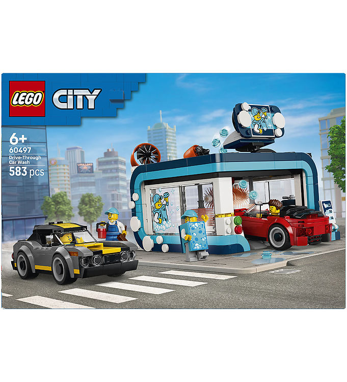 LEGO® City - Bilvask 60497 - 583 Dele