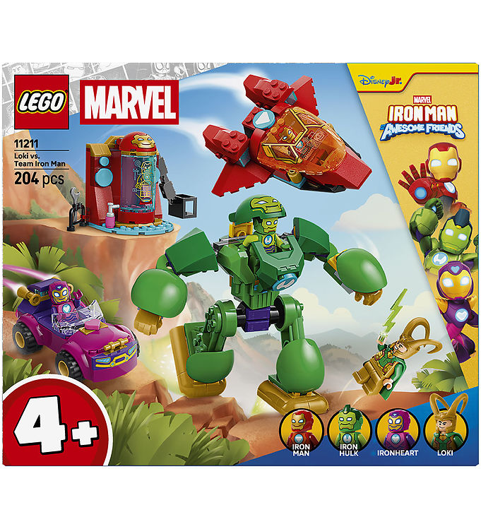 LEGO® Marvel - Loke Mod Team Iron Man 11211 - 204 Dele