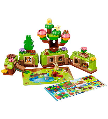 LEGO® Duplo - Oplevelsesskov Med Vilde Dyr 10480 - 131 Dele