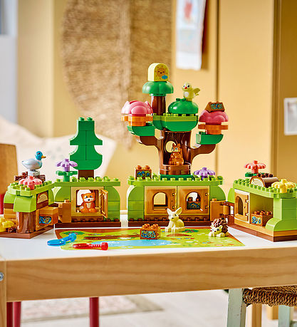 LEGO® Duplo - Oplevelsesskov Med Vilde Dyr 10480 - 131 Dele
