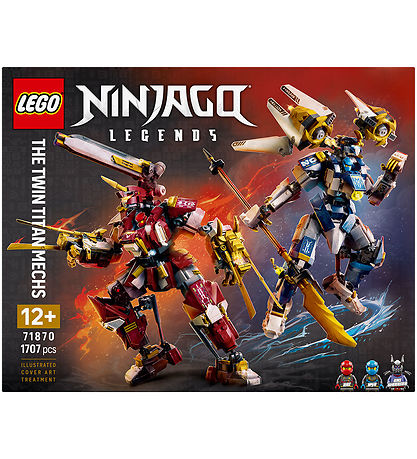 LEGO® Ninjago - De To Titan-Mechs 71870 - 1707 Dele