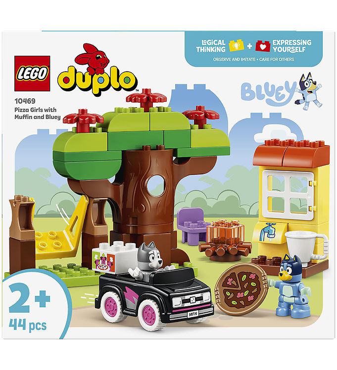 LEGO® Duplo - Pizza-piger Med Muffin Og Bluey 10469 - 44 Dele