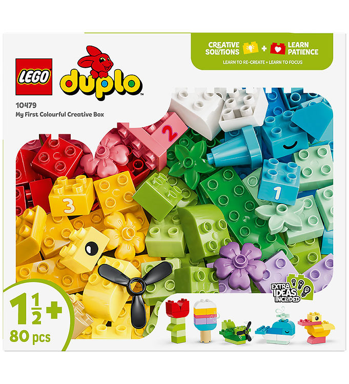 LEGO® Duplo - Farverig Kreativ Æske 10479 - 80 Dele