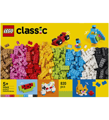LEGO® Classic - Kreative Farverige Klodser 11045 - 820 Dele
