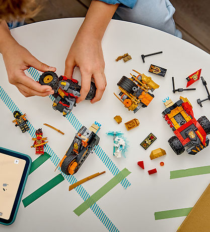 LEGO® Ninjago - Kai Og Coles Kombi-Køretøjer 71864 - 394 Dele