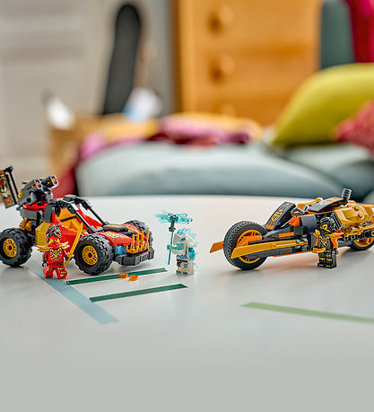LEGO® Ninjago - Kai Og Coles Kombi-Køretøjer 71864 - 394 Dele