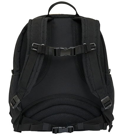 Jeva School Backpack - Square - Black