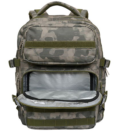 Jeva School Backpack - Strap - Camouflage