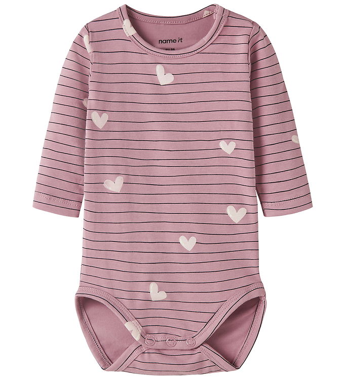 Name It Body l/æ - NbfVandora - Lilas/Hearts