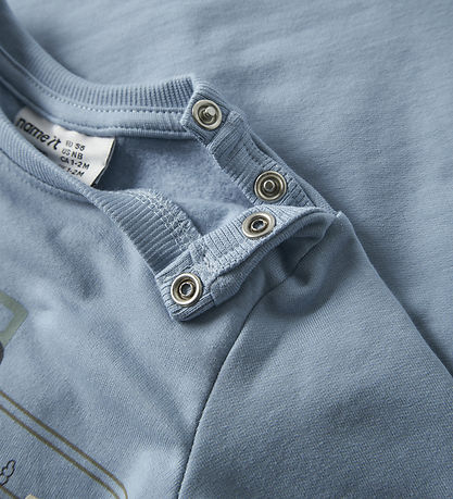 Name It Sweatshirt - NbmVonne - Ashley Blue/Tractors