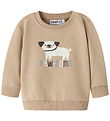 Name It Sweatshirt - NbmVonne - Sesame/Dog