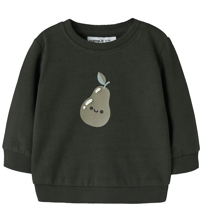 Name It Sweatshirt - NbmVonne - Peat/Pear