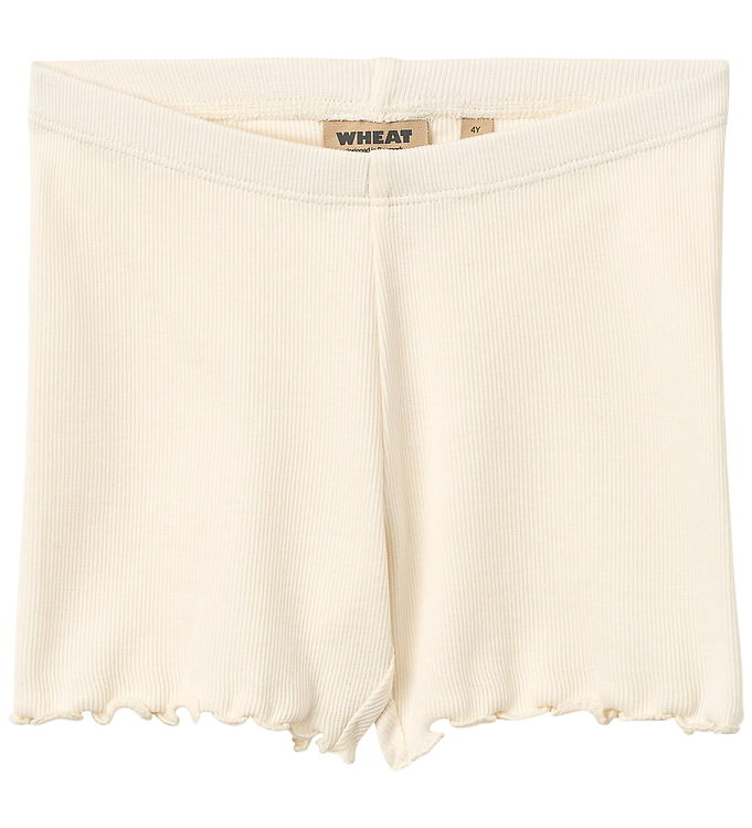 Wheat Cykelshorts - Rib - Sine - Ivory