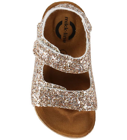Mikk-Line Sandaler - Champagne Glitter