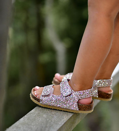Mikk-Line Sandaler - Champagne Glitter
